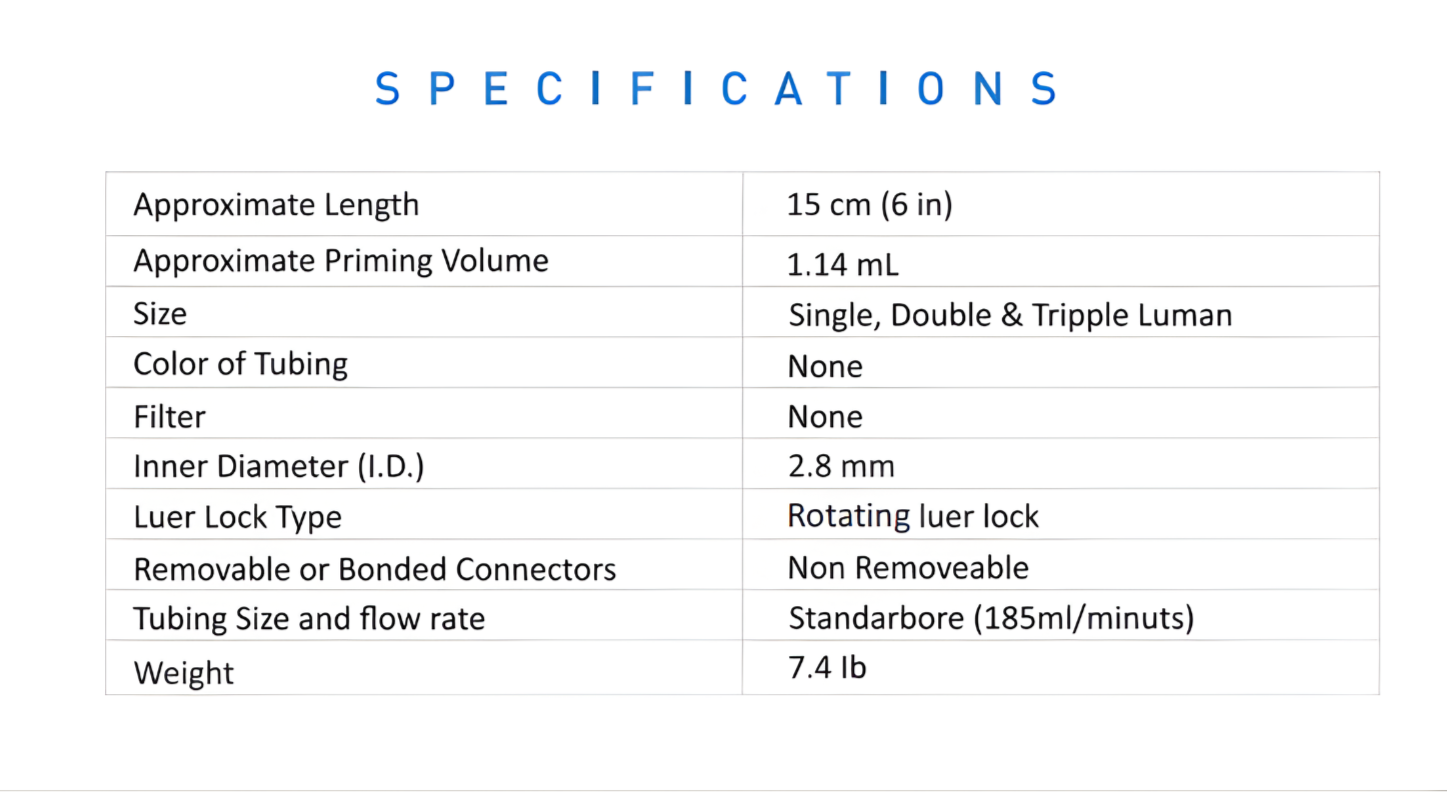 Medisyte Specifications